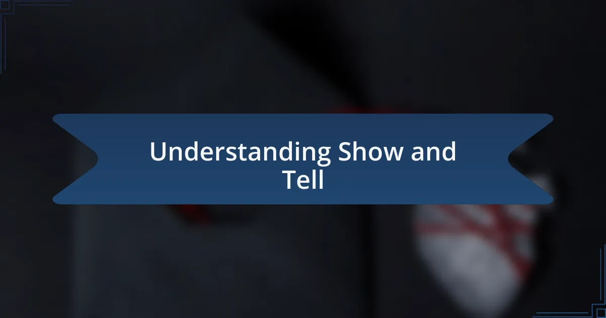 Understanding Show and Tell